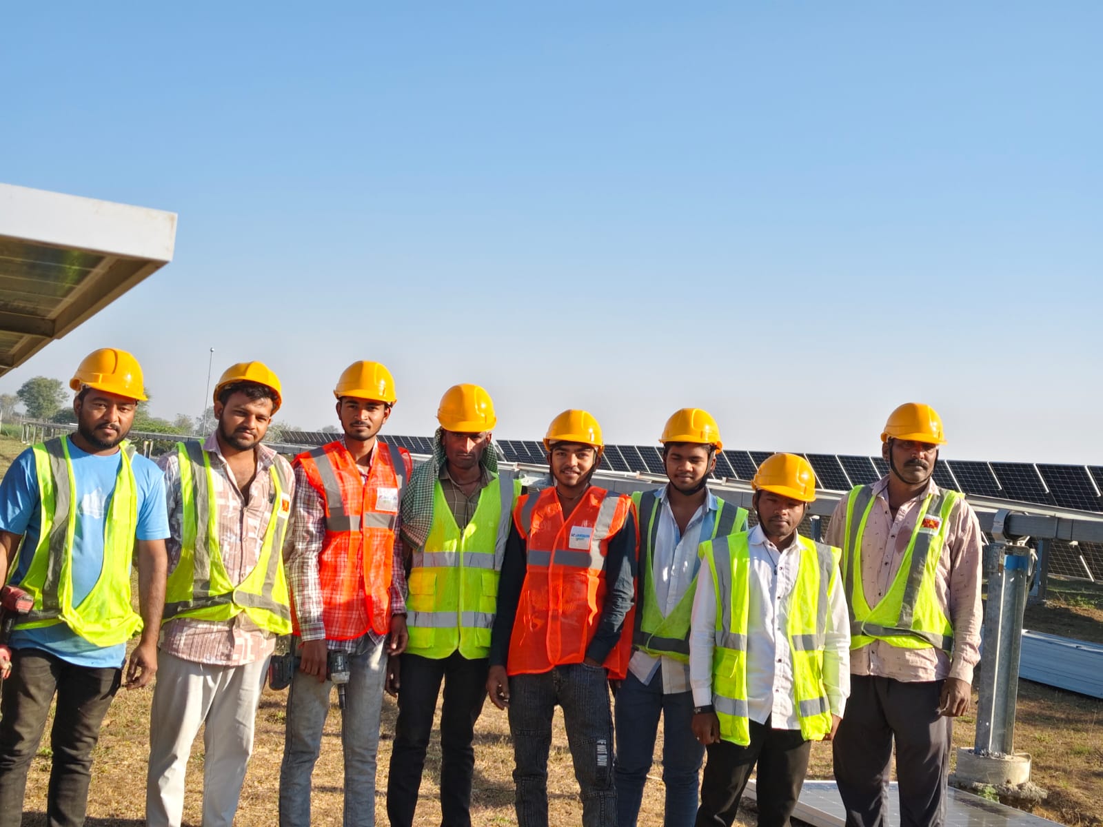 Solar Installation Team